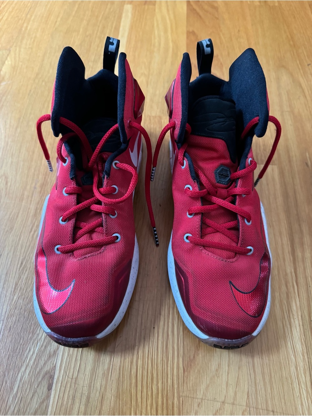 Nike Kids Red and Black Athletic Sneakers